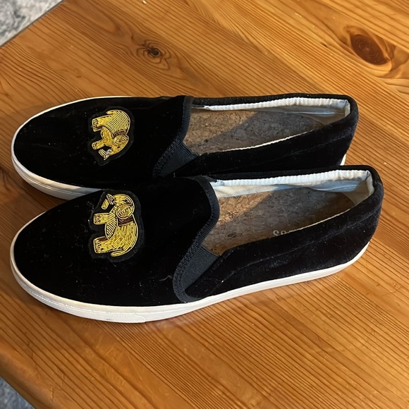 Soludos slip on velvet sneaker elephants size 7 - Picture 2 of 10